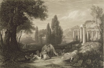 Il Sogno di Byron, inciso da James T. Willmore, 1833 da Charles Lock Eastlake